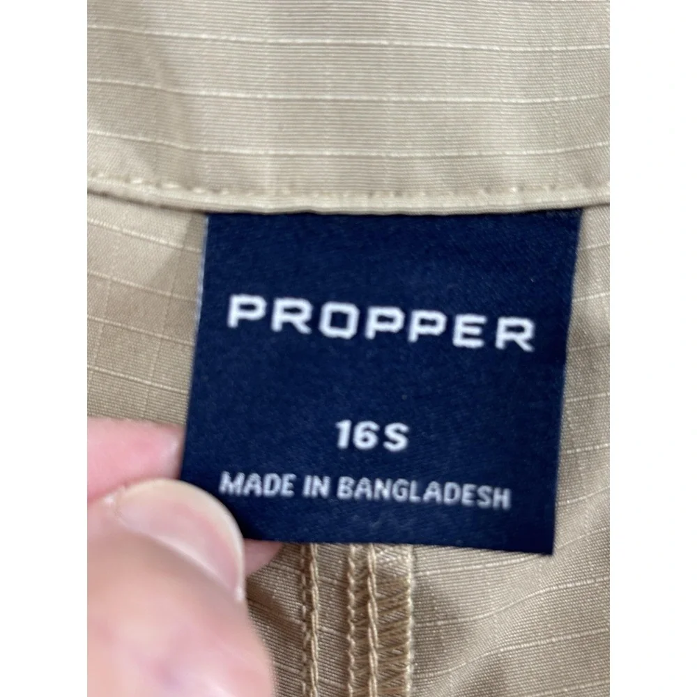 Propper Pants Womens 16 Short Khaki EdgeTec‎ Ripstop Tactical F5910SP25016S